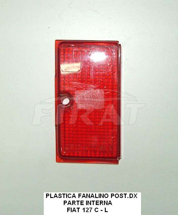 PLASTICA FANALINO FIAT 127 C - L INT. POST.DX